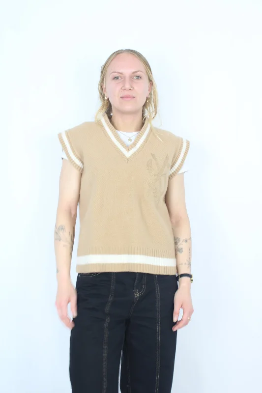 Ksubi - Knit Sweater Vest Iron Safe Non-Iron Wrinkle Free
