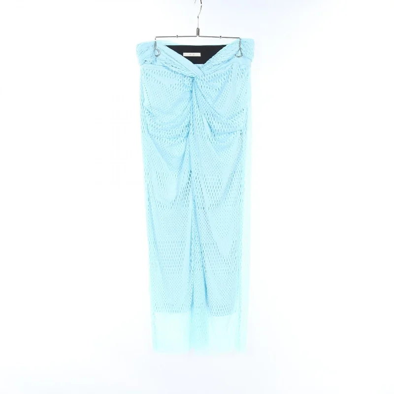 LE PHIL Skirt Cupro/Polyester Blue cashmere skirt soft
