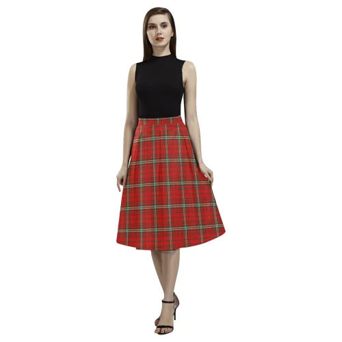 MacLay Modern Tartan Aoede Crepe Skirt vintage skirt charm