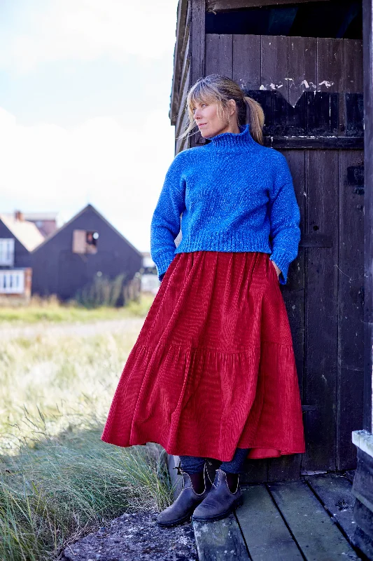 Petticoat Skirt in Washed Chunky Cord tulle skirt dreamy