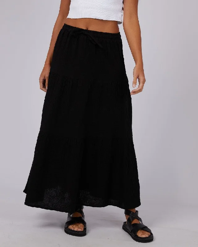 Silent Theory Mahlia Maxi Skirt lace skirt elegant