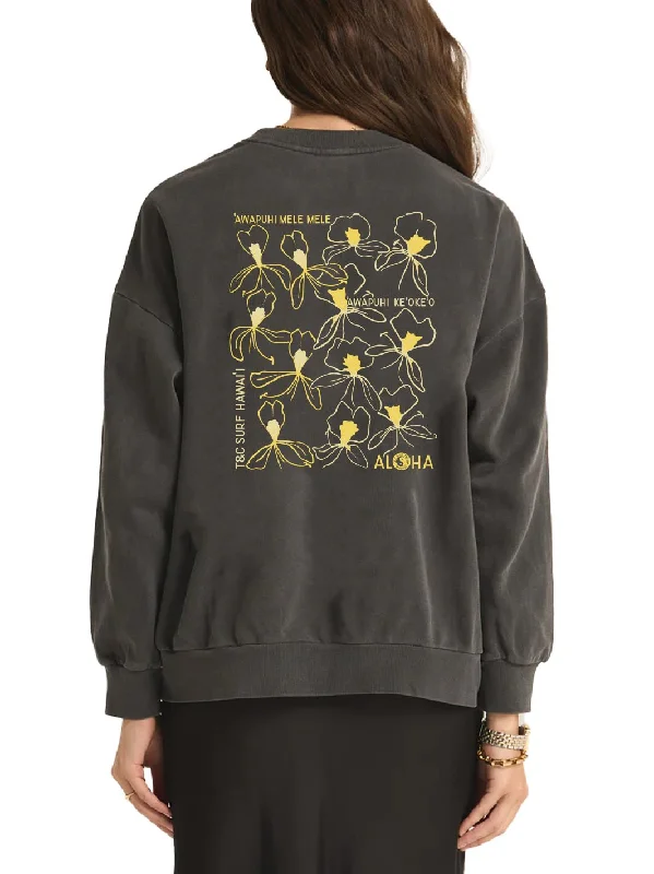 T&C Surf Awapuhi Sunday Sweater Cashmere Blend Cotton Blend Poly Blend
