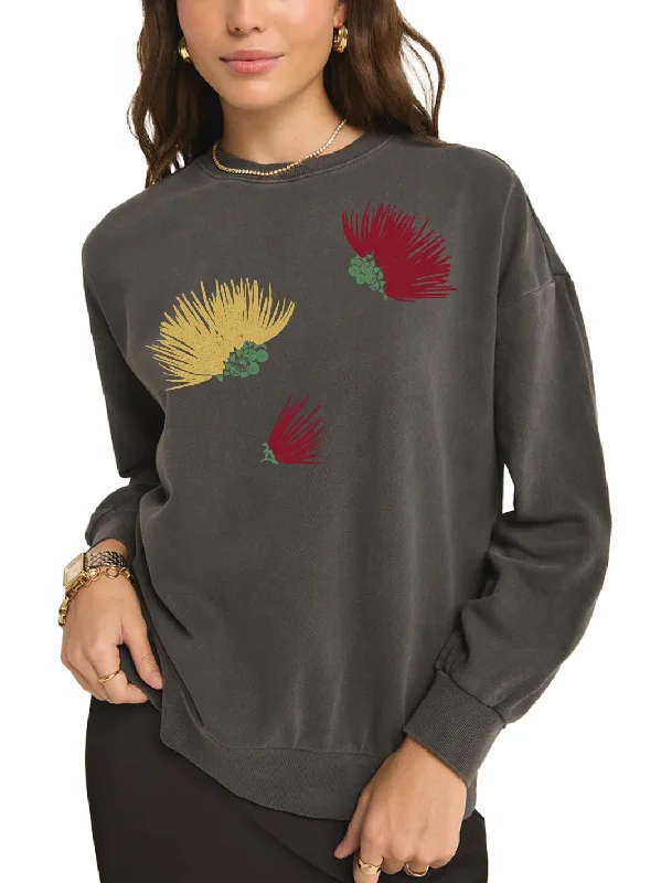 T&C Surf Ohia Scatter Sunday Sweater Zippered Front Buttoned Front Snap Front