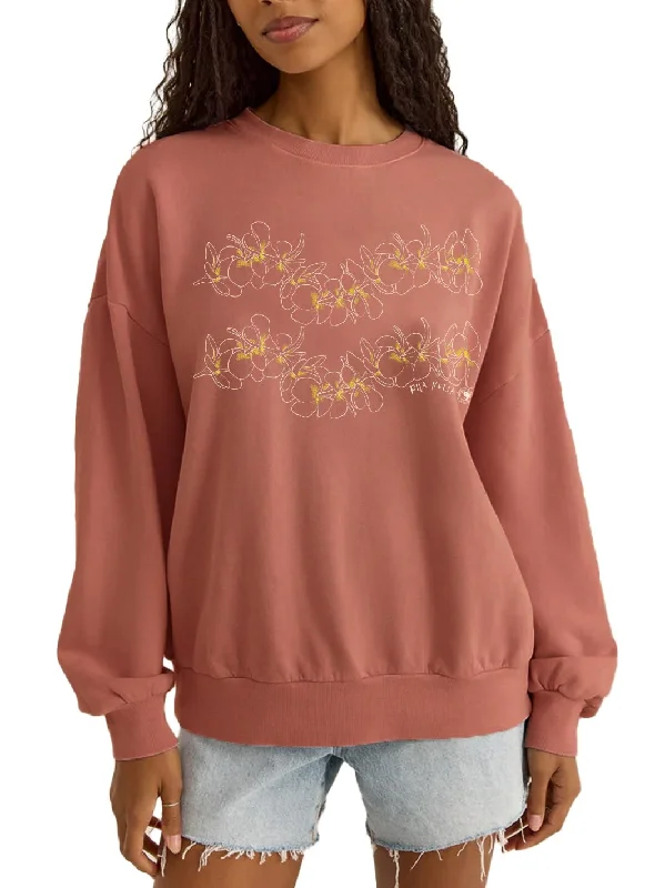 T&C Surf Simple Plumeria Sunday Sweater Lace Blend Ribbed Blend Corduroy Blend
