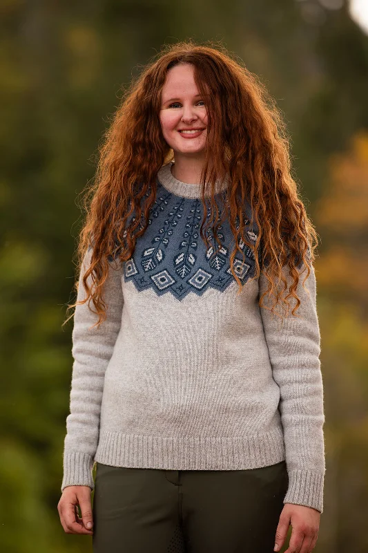 Valkyrie Knitted Sweater Ribbed Striped Patterned