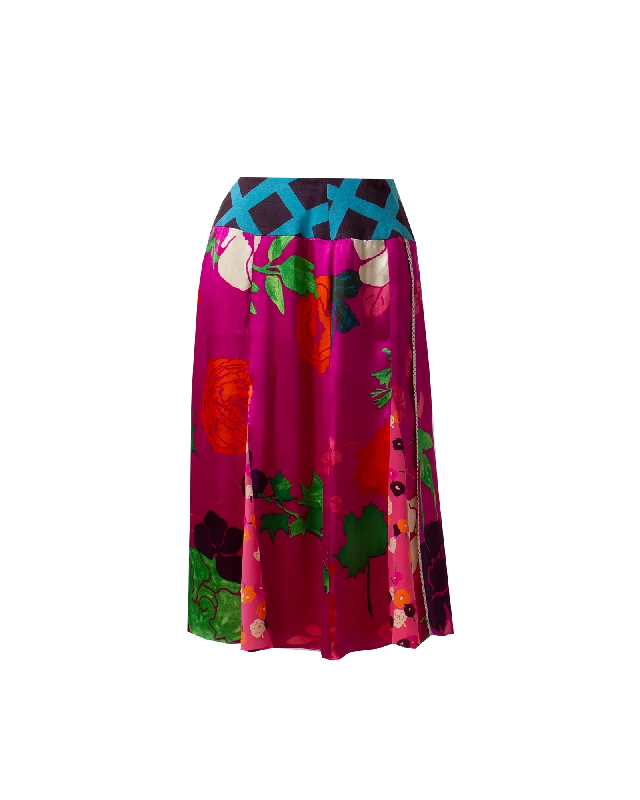 Vintage Christian Lacroix Skirt velvet skirt sumptuous