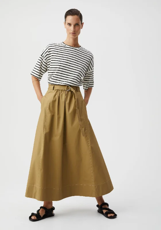 Watson Skirt_Army maxi skirt elegant