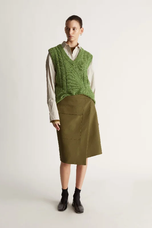 Winston Skirt velvet skirt plush